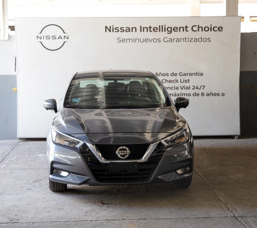 2022 Nissan VERSA 4 PTS PLATINUM CVT AAC AUT VE PIEL GPS F LED RA-17