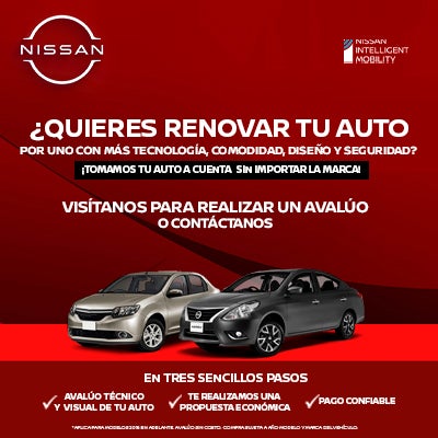QUIERES RENOVAR TU AUTO