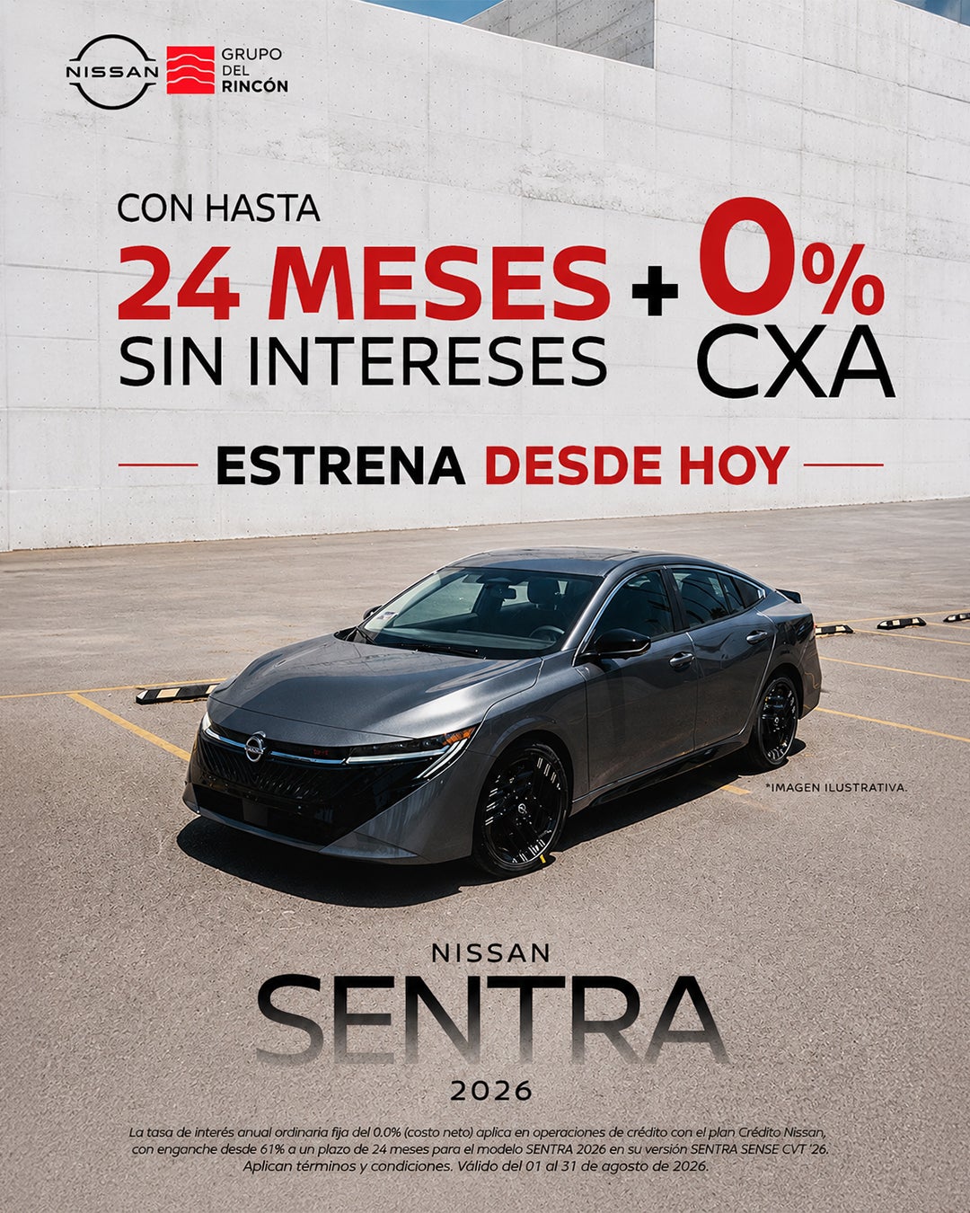 NUEVO NISSAN SENTRA 2026