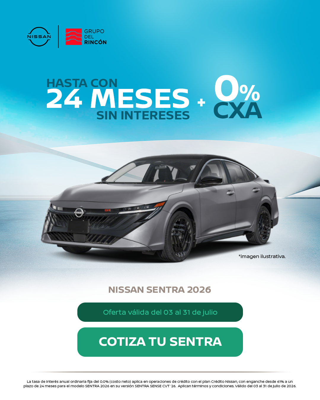 NUEVO NISSAN SENTRA 2026