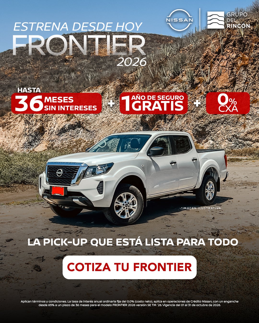 NISSAN FRONTIER 2026