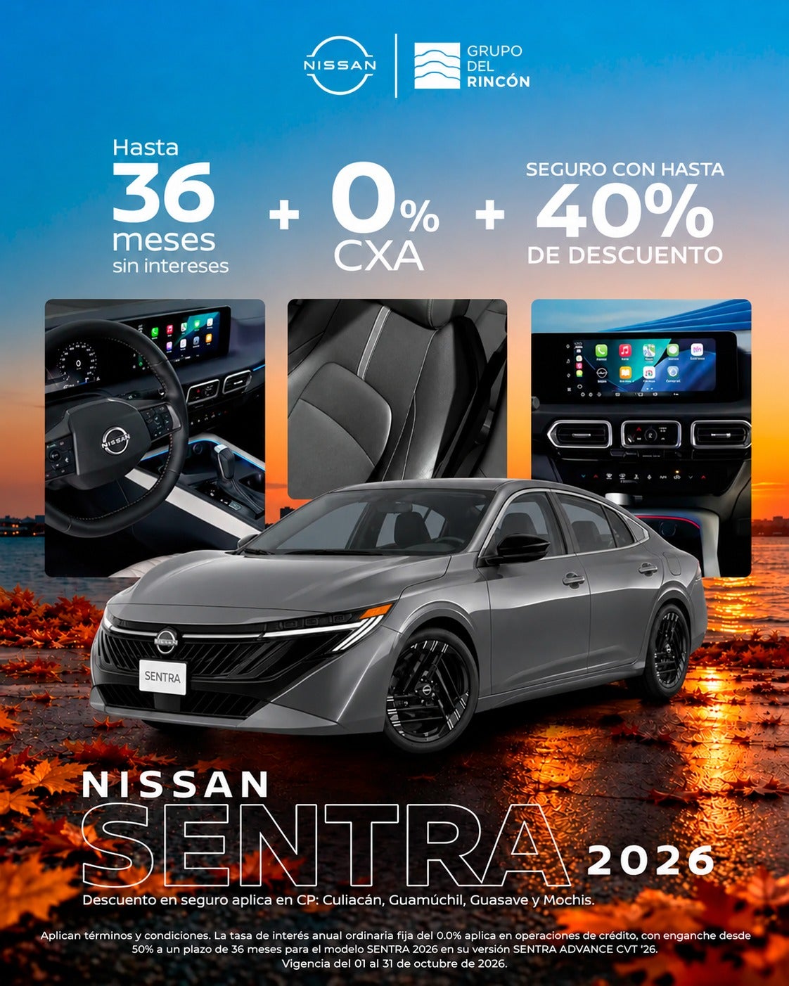 NUEVO NISSAN SENTRA 2026